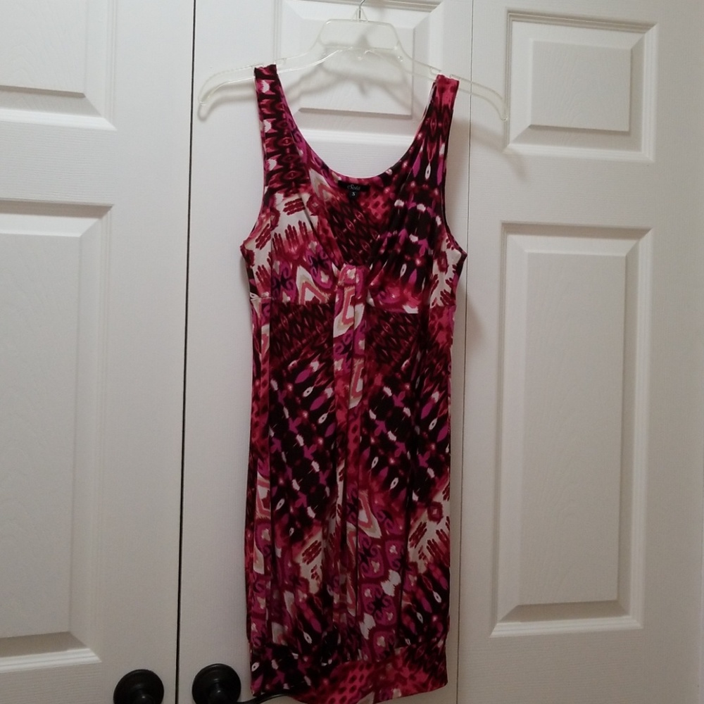 Sele Pink Floral Dress